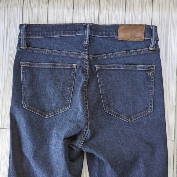 Madewell 9in High Rise Skinny Jeans in Larkspur Wash Tencel Edition Size 28 - Picture 9 of 11